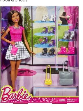 Barbie Nikki Doll & Shoes